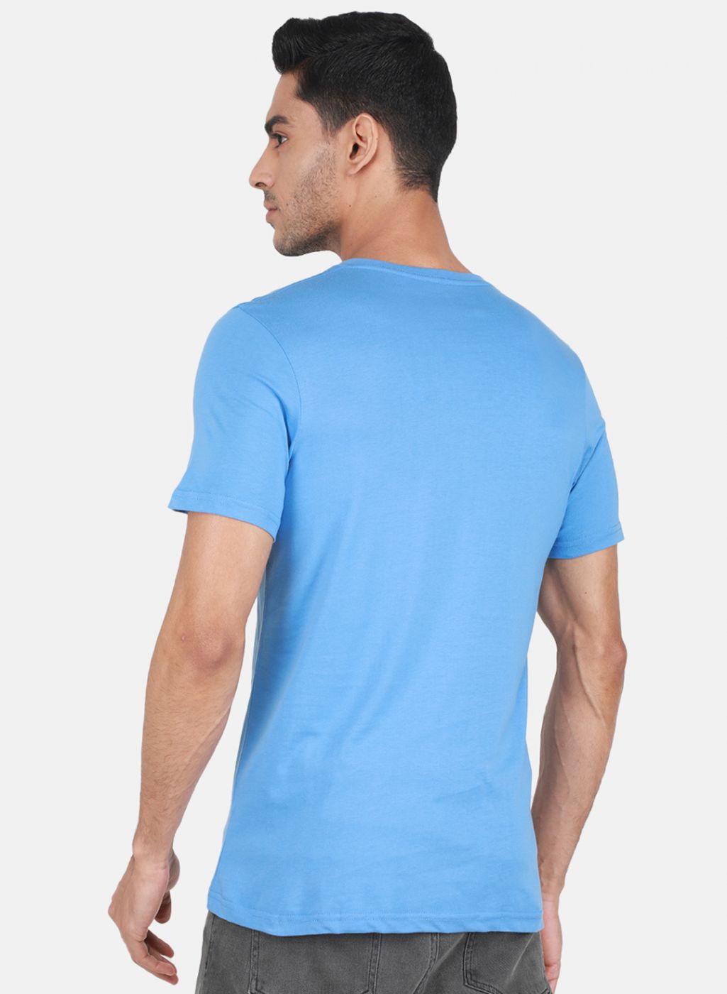 Men Multicolor Solid T-Shirt