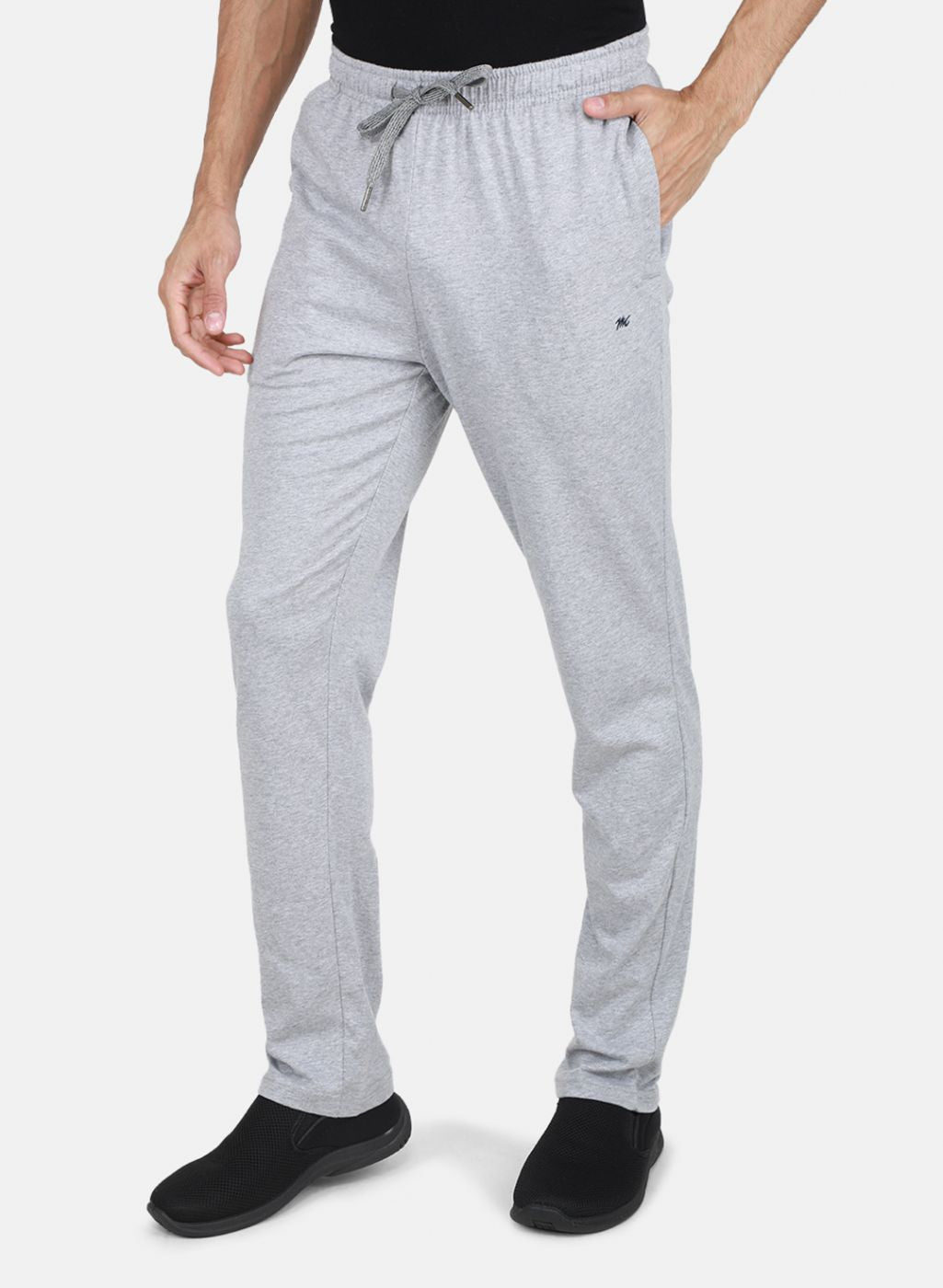 Men Grey Regular Fit Lower