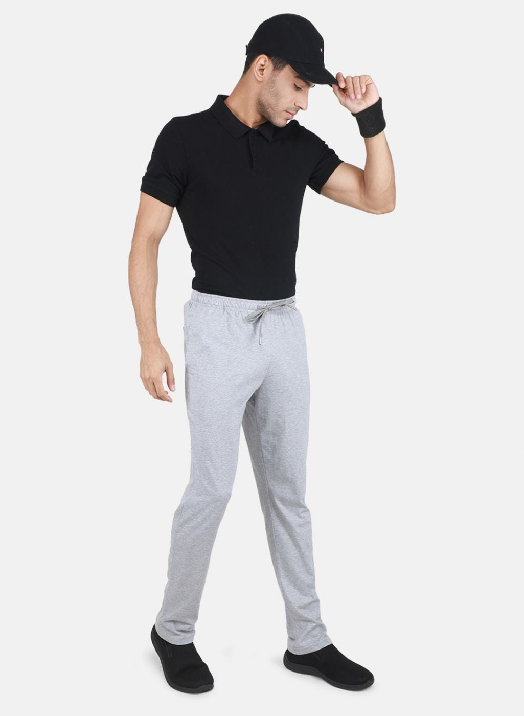 Men Grey Regular Fit Lower