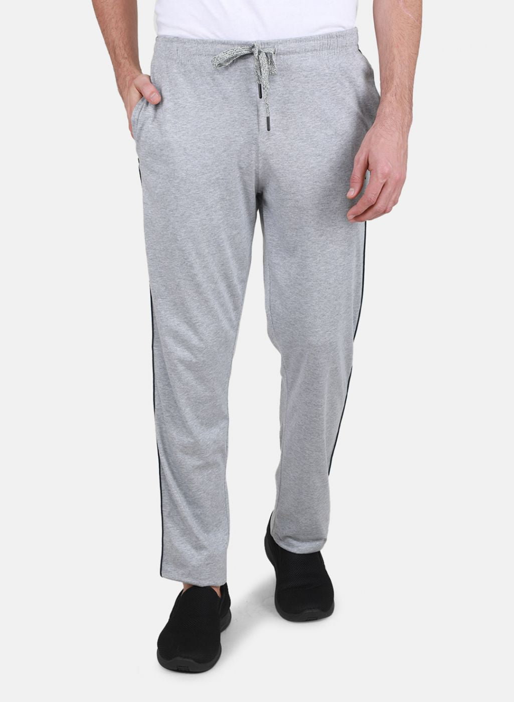 Men Grey Regular Fit Lower