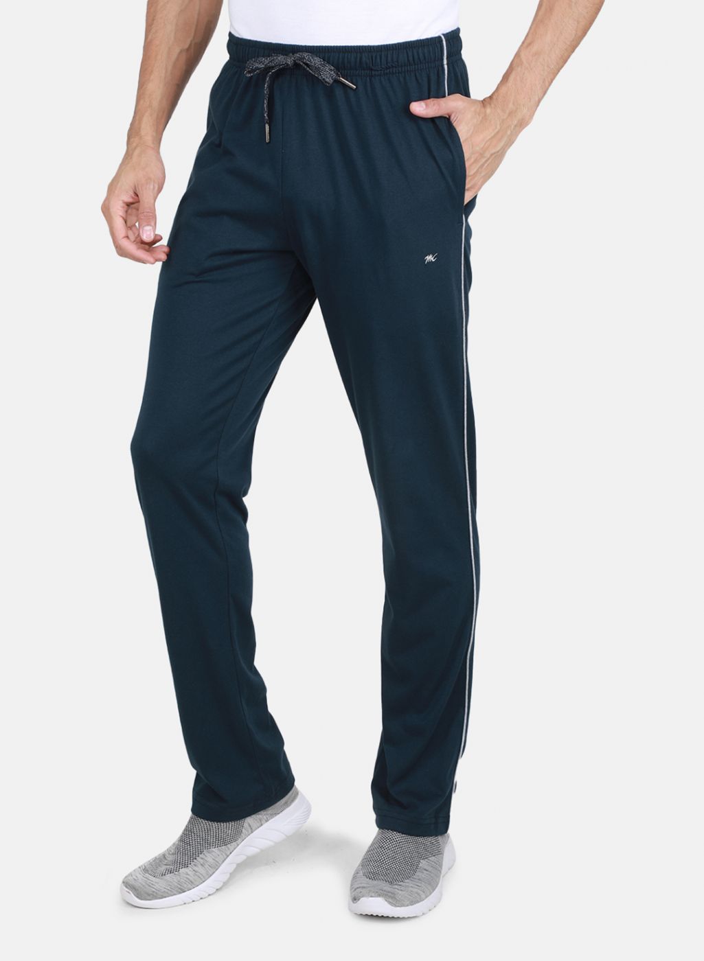 Men NAvy Blue Regular Fit Lower