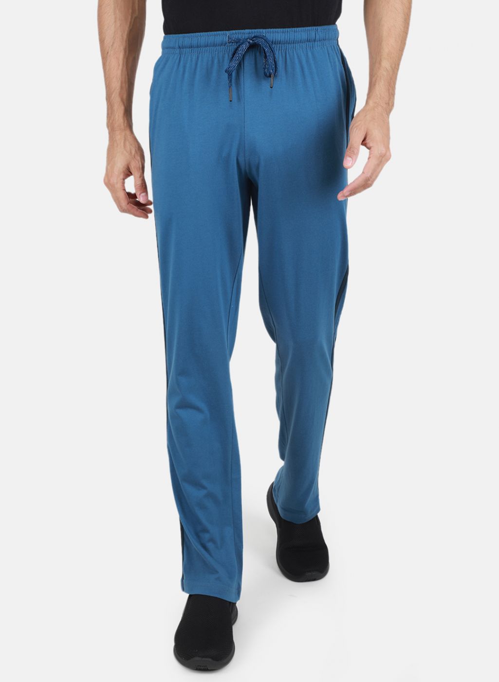 Men Blue Regular Fit Lower