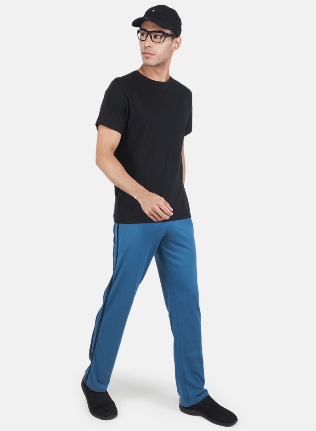 Men Blue Regular Fit Lower