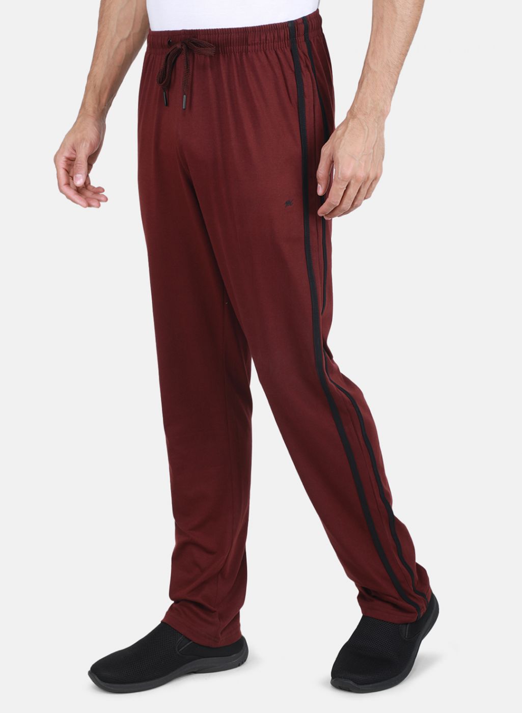 Men Maroon Regular Fit Lower