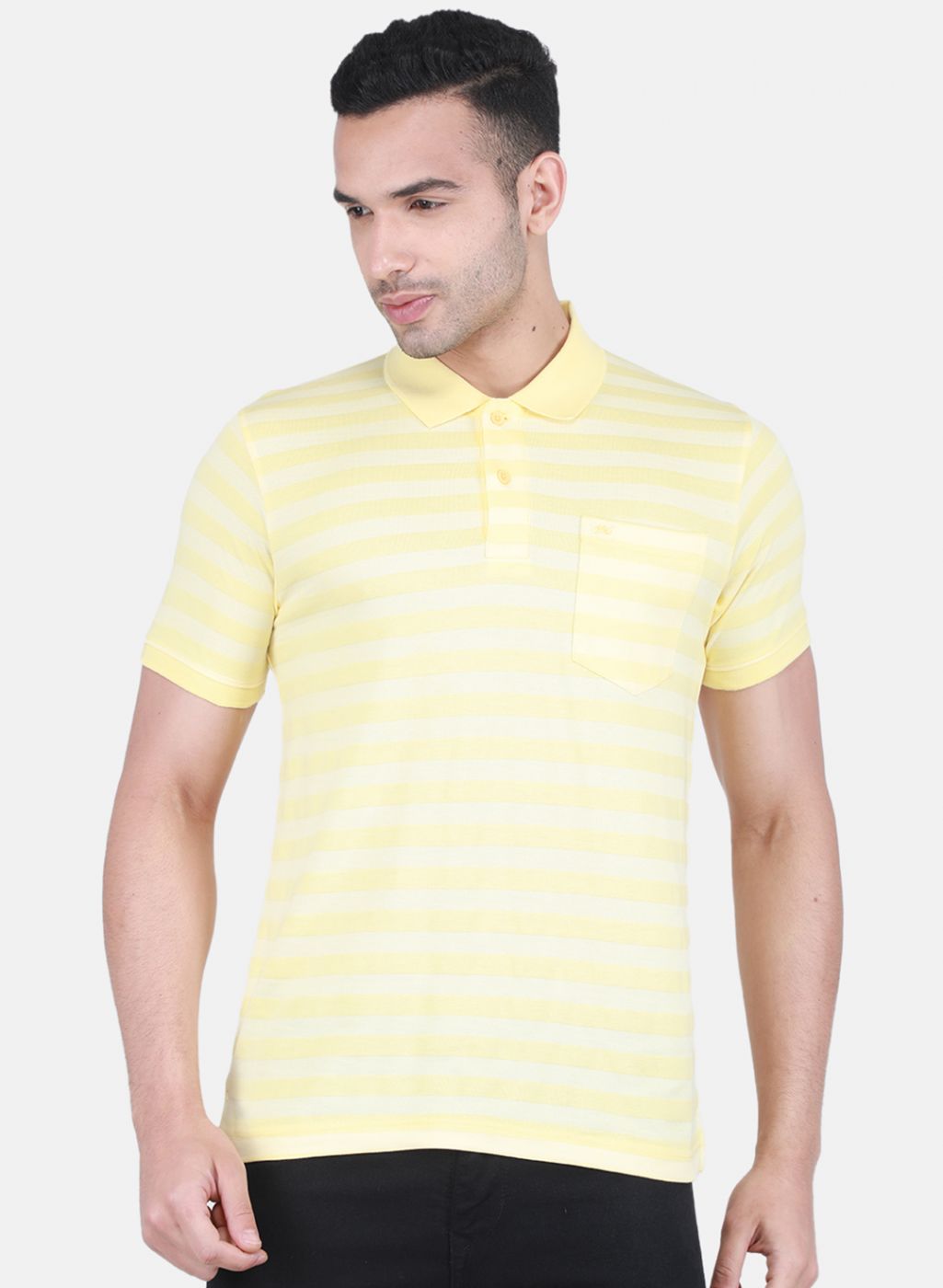 Men Yellow Printed T-Shirt