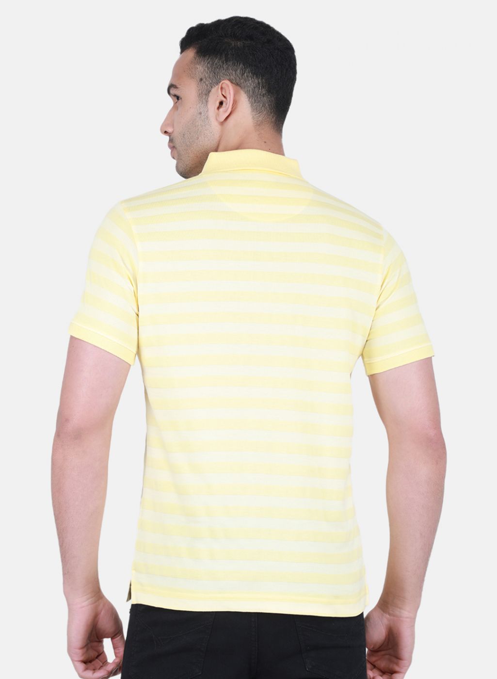 Men Yellow Printed T-Shirt