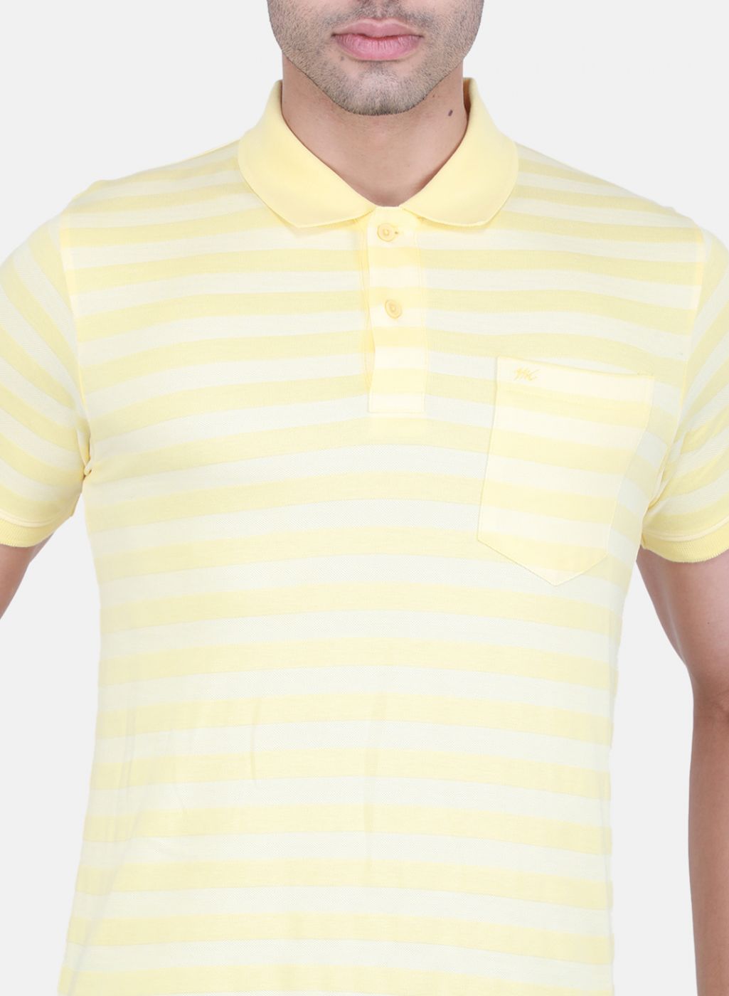 Men Yellow Printed T-Shirt