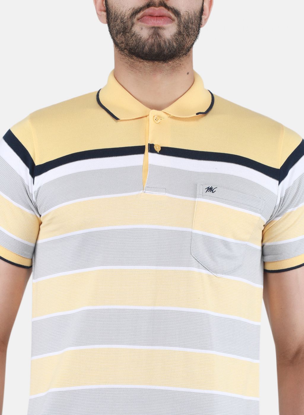 Men Yellow Printed T-Shirt