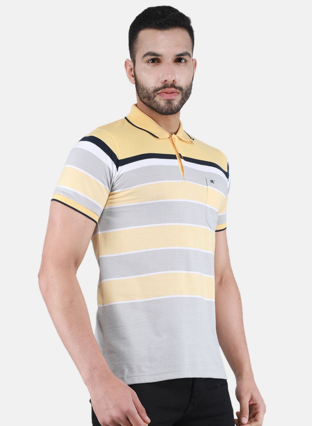 Men Yellow Printed T-Shirt