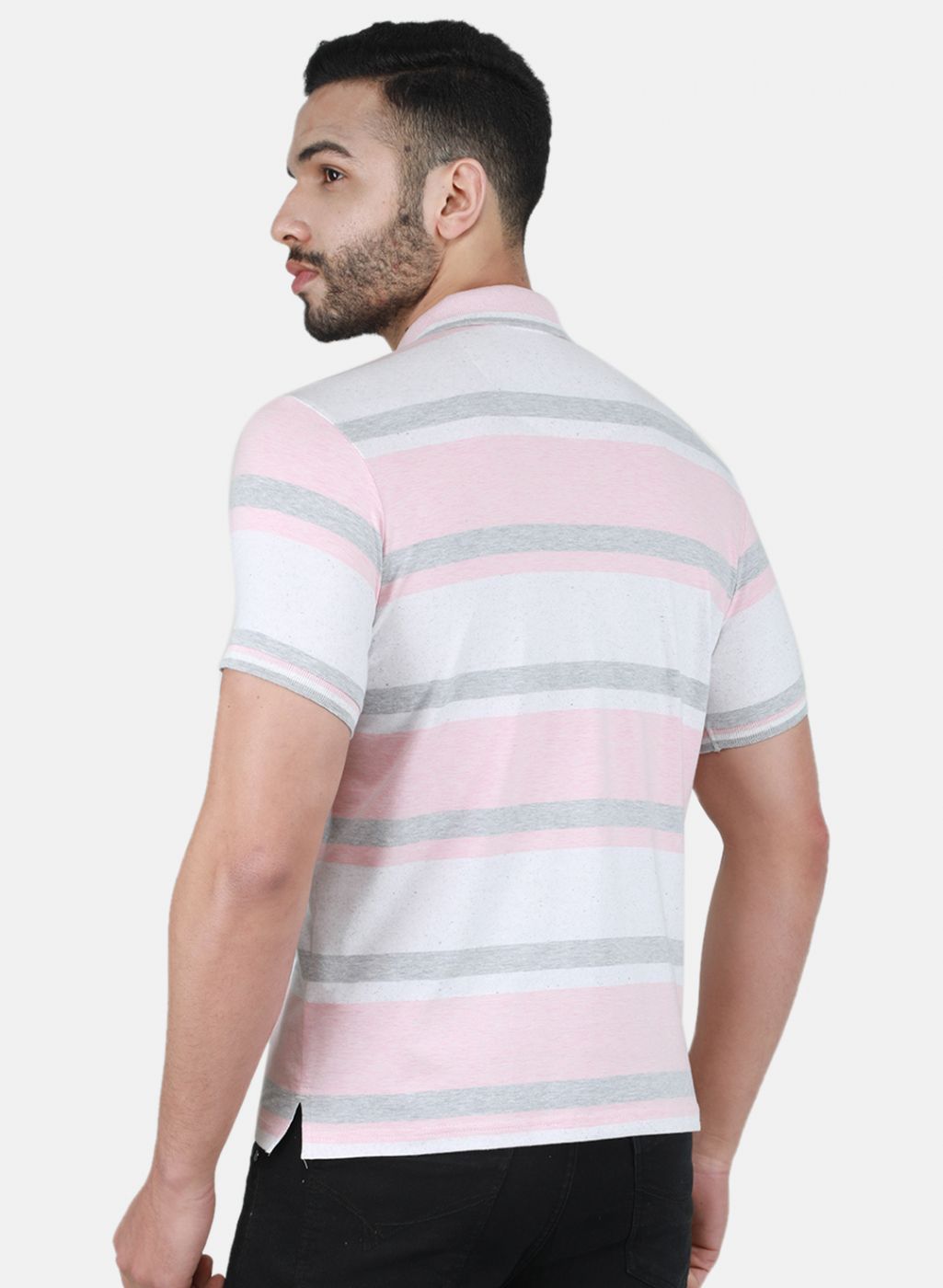 Men Pink Printed T-Shirt