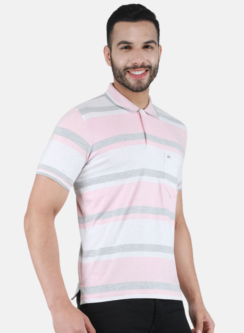 Men Pink Printed T-Shirt