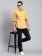 Men Yellow Printed Shirt