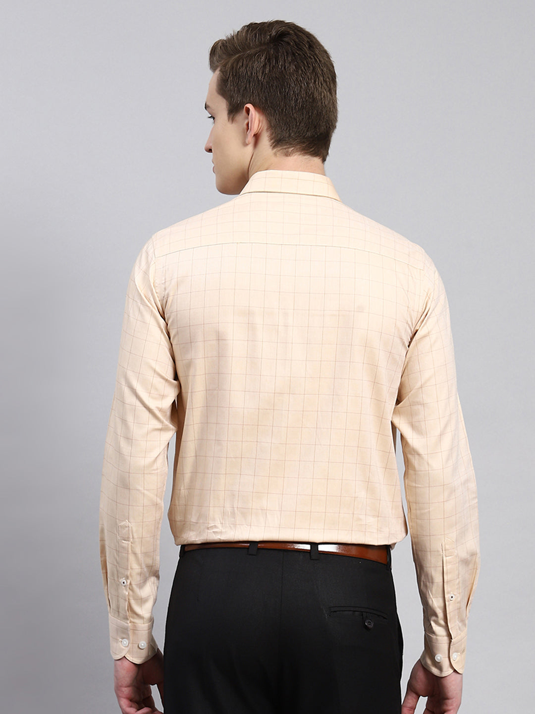 Men Beige Printed Shirt