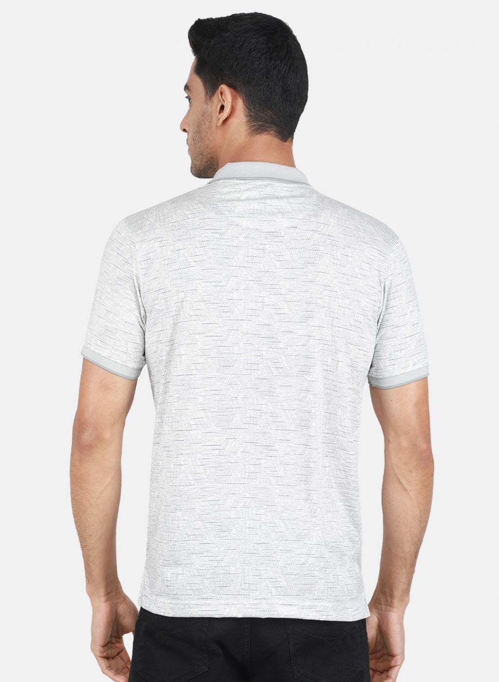 Men Grey Printed T-Shirt