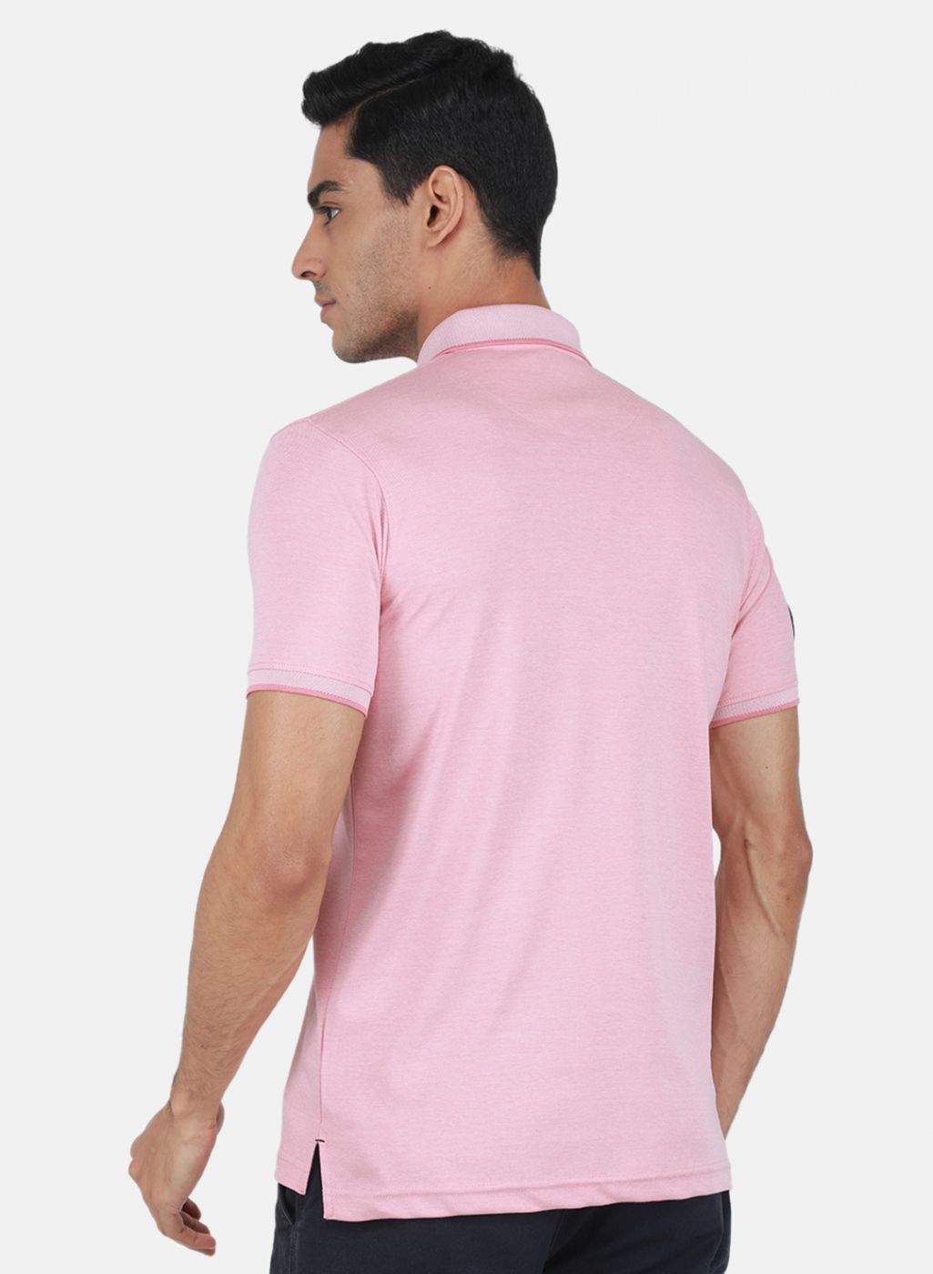 Men Pink Printed T-Shirt