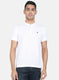 Men White Printed T-Shirt