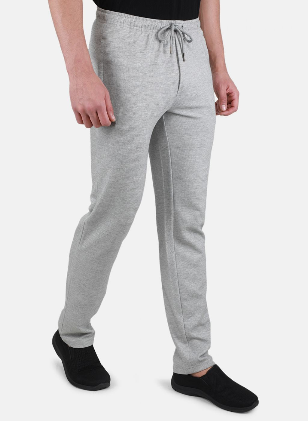 Men Grey Regular Fit Lower