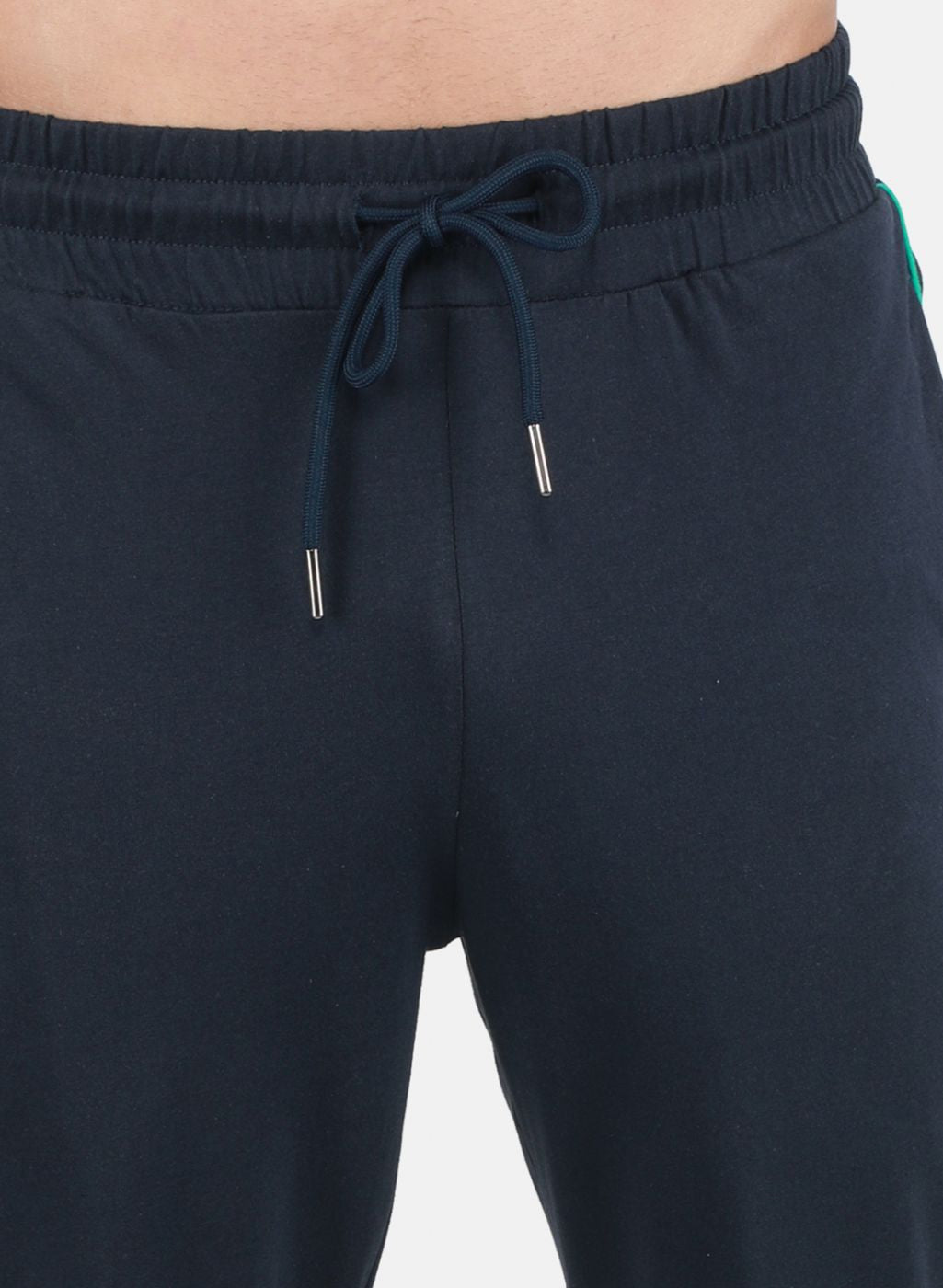 Men NAvy Blue Solid Lower Set