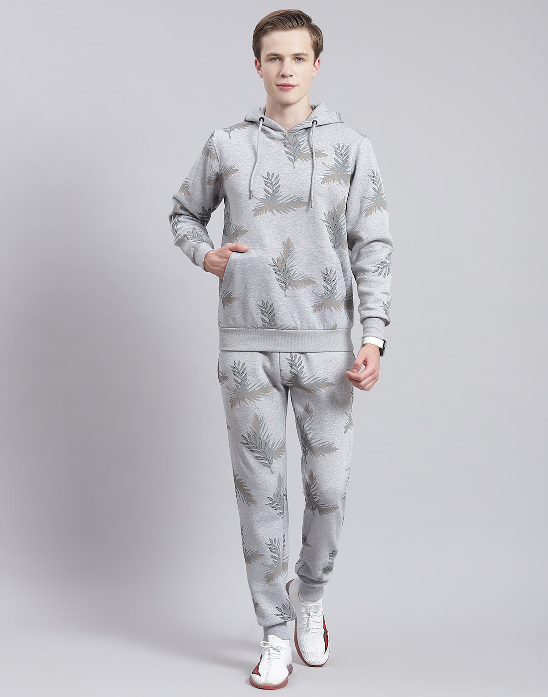 Mens grey store full tracksuit