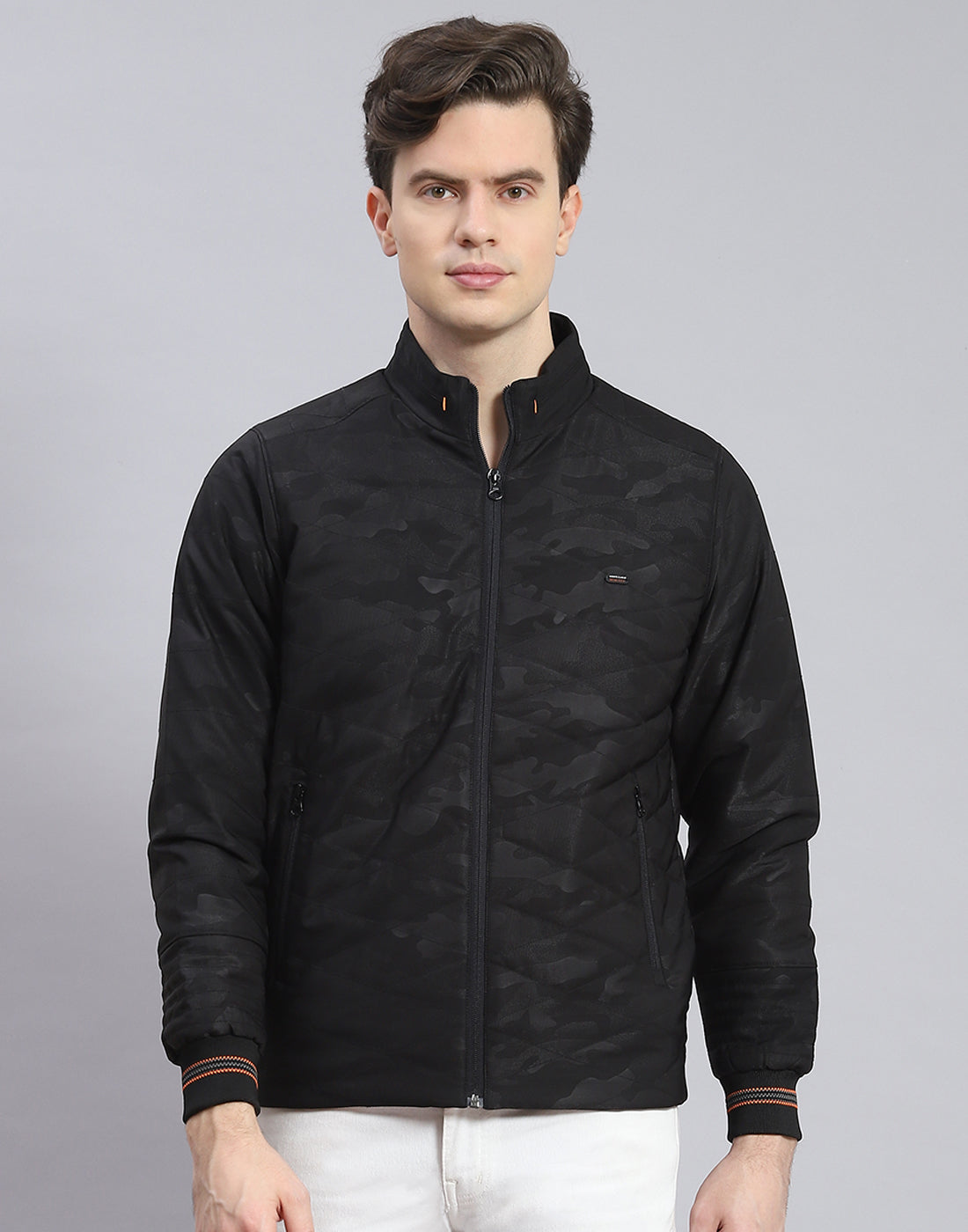 hooded chase jacket men black in cotton - CARHARTT WIP - d — 2