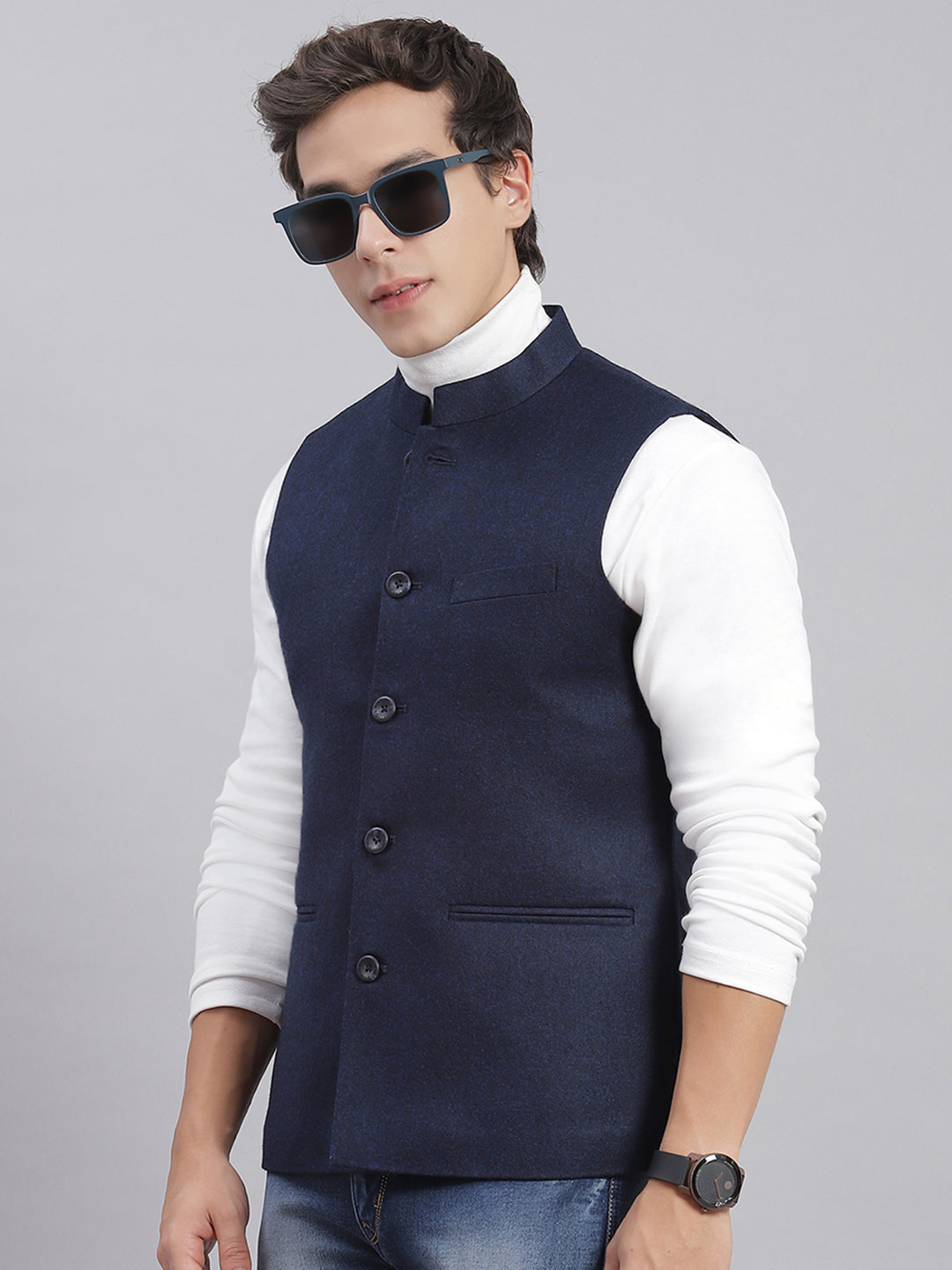 Buy Ethnic Jackets Online - Kurta Pajama Jackets for men| Ramraj Cotton