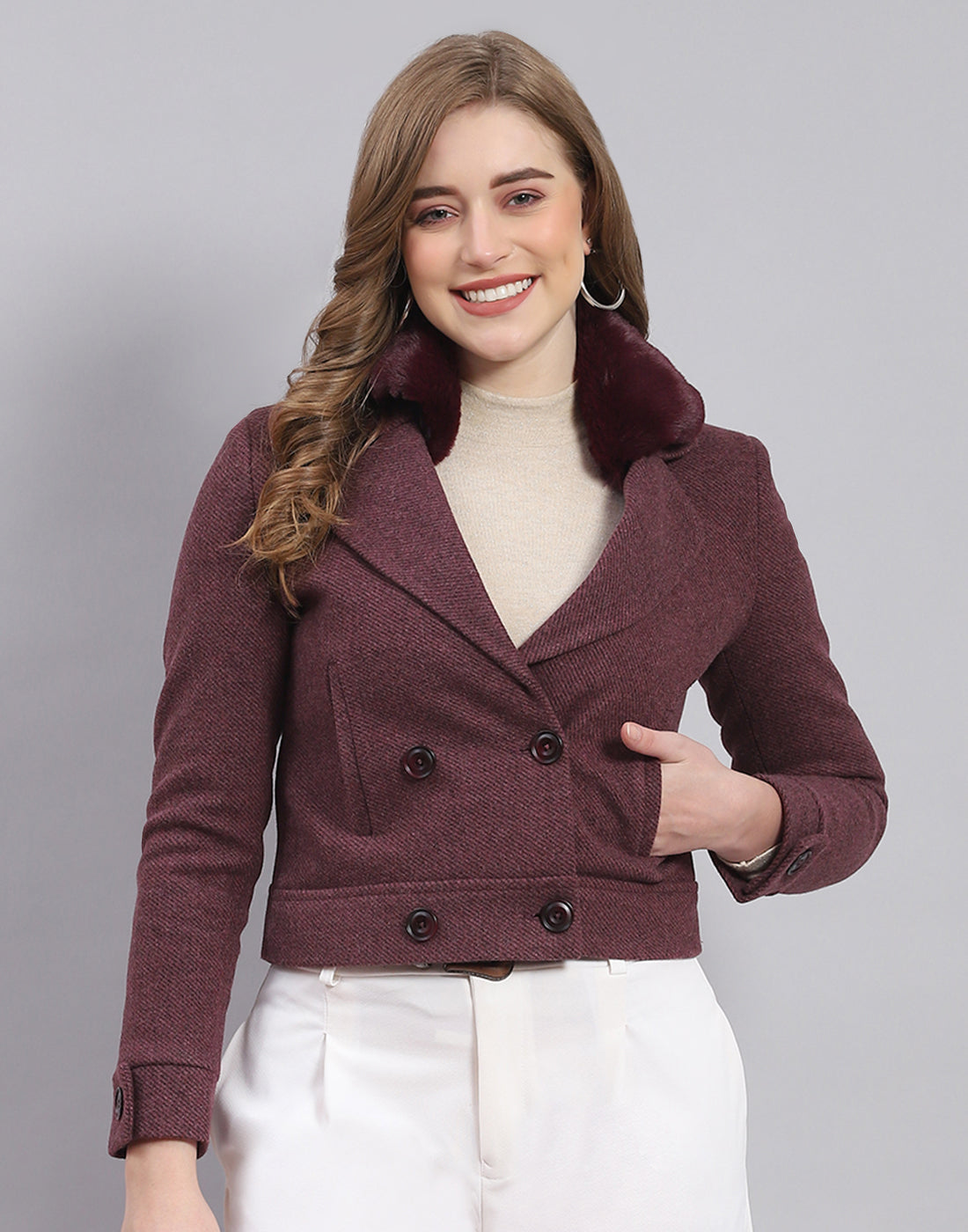 Korean Wool Coat Fashion Coats | Korean Fashion Coat Women - Female Fashion  Woolen - Aliexpress
