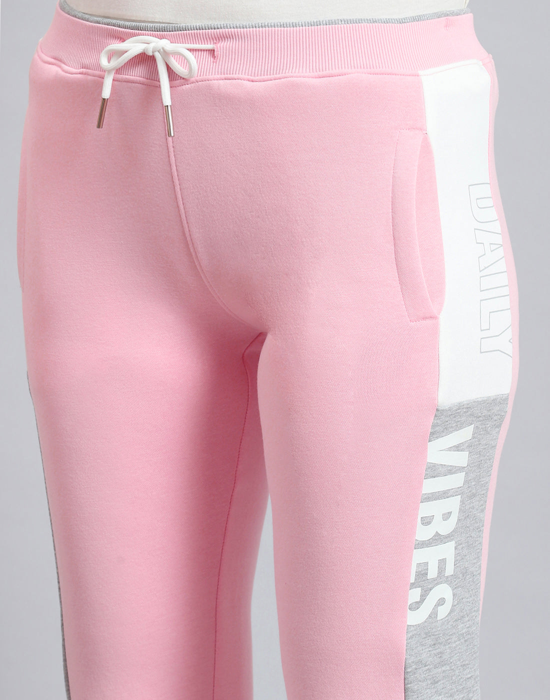 Women Pink Printed Regular Fit Winter Lower