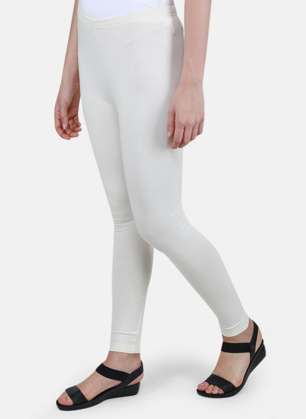 Off-White zip-front side-slit Leggings - Farfetch
