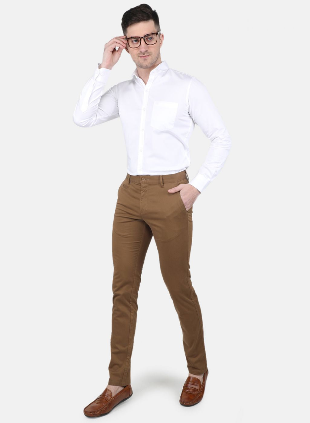 Men Multicolor Regular Fit Trouser