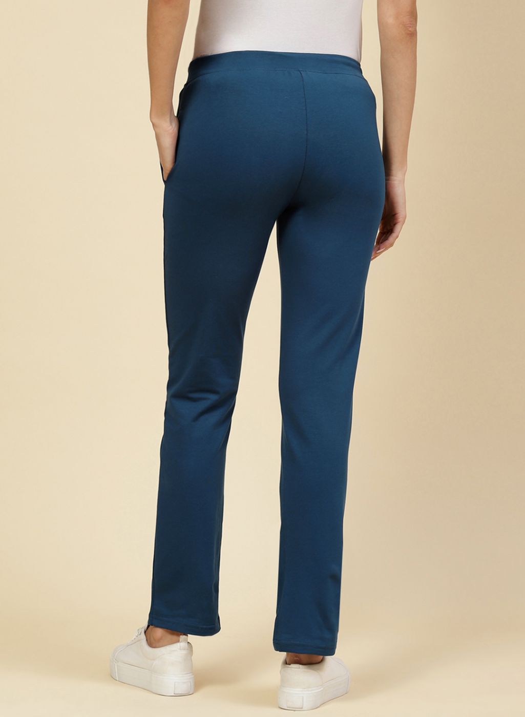 Women Blue Regular Fit Lower