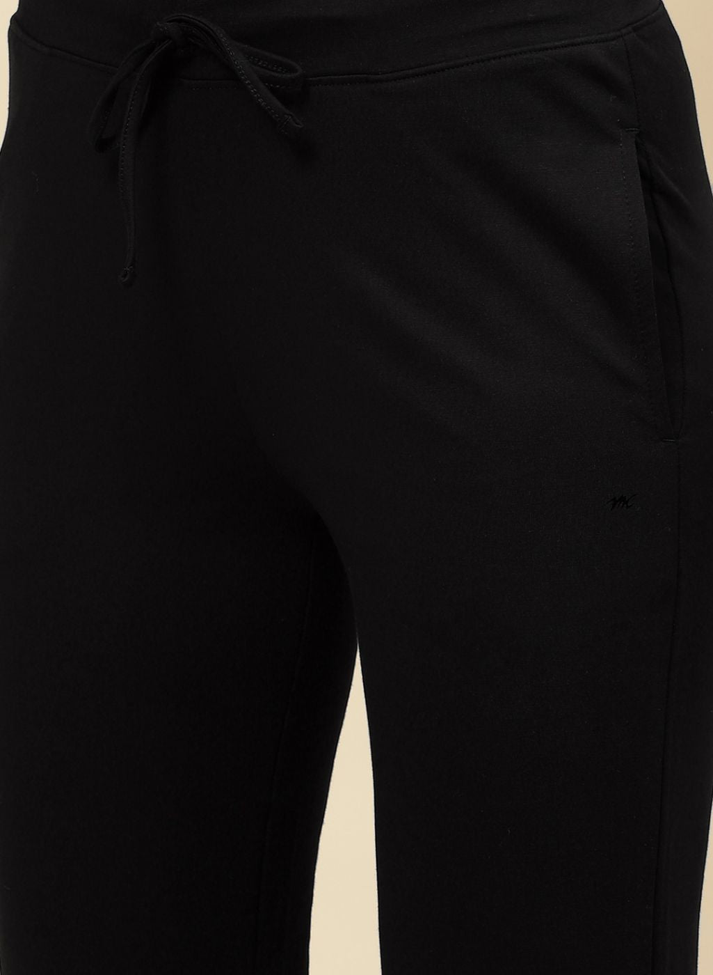 Women Black Regular Fit Lower