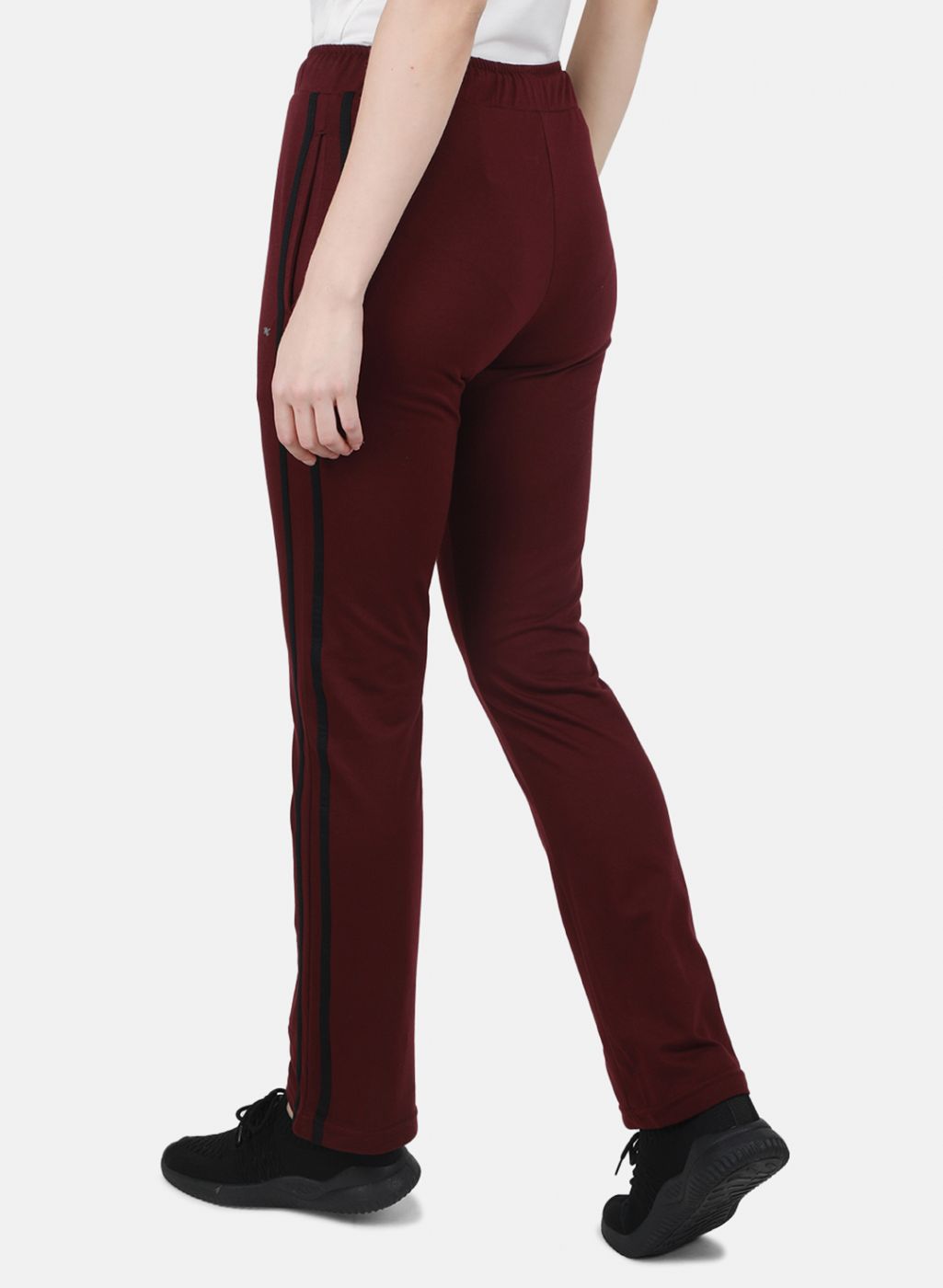 Women Maroon Regular Fit Lower