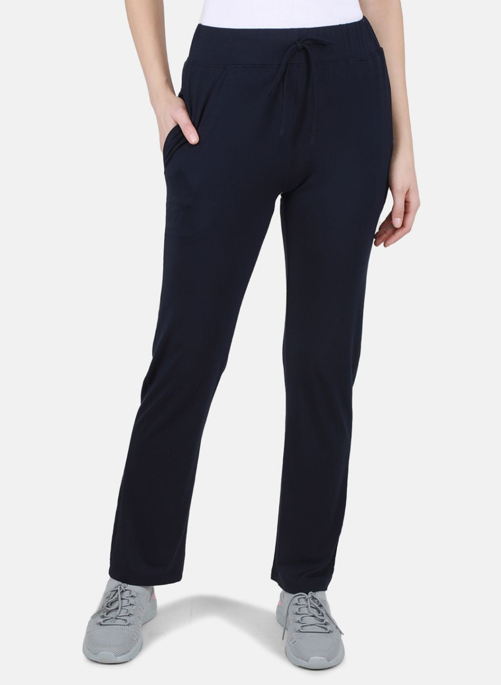 Women NAvy Blue Regular Fit Lower