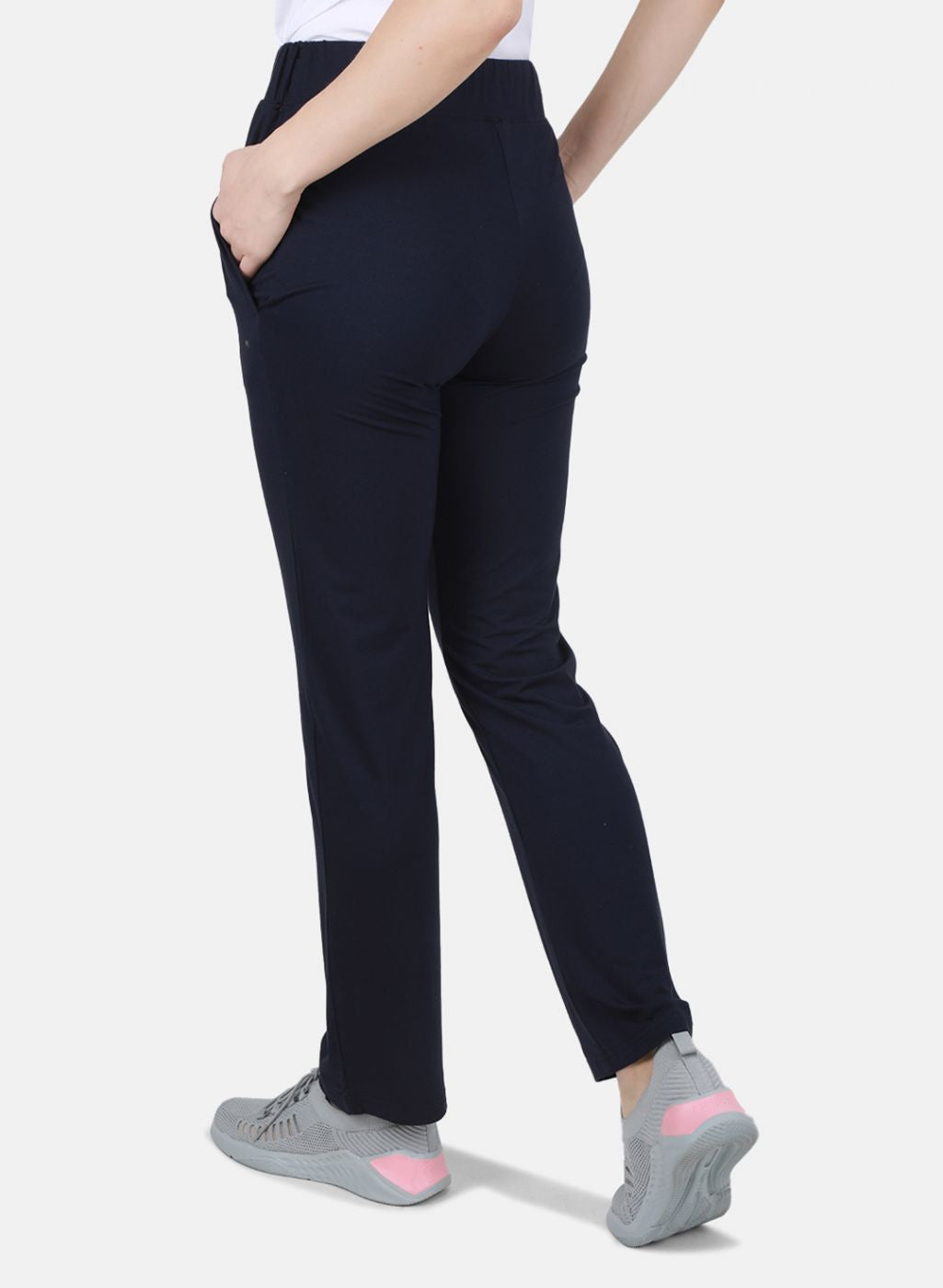 Women NAvy Blue Regular Fit Lower