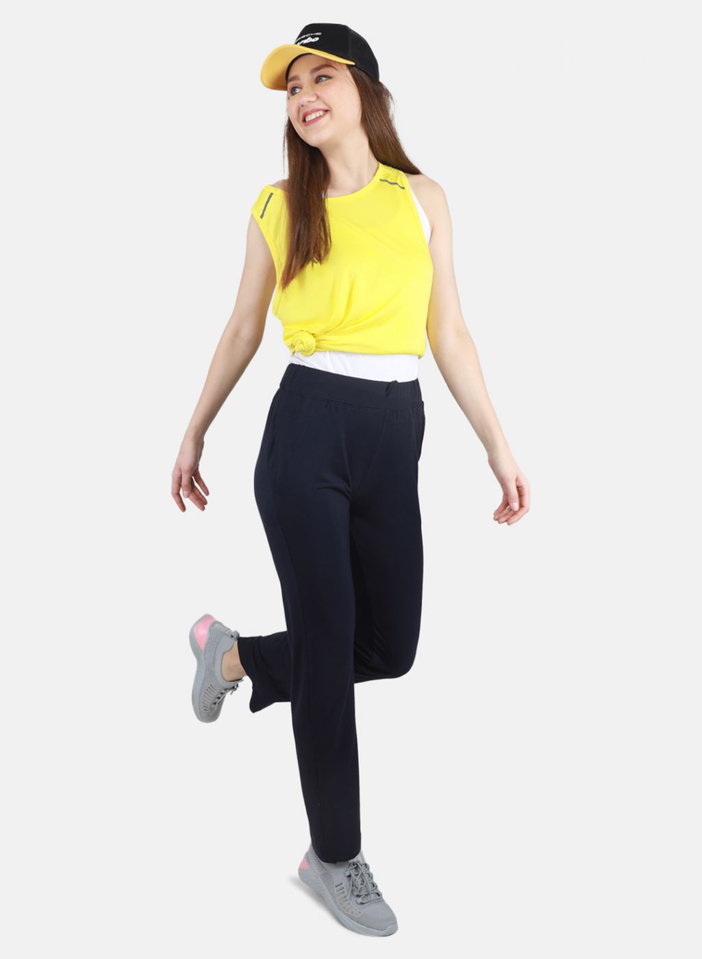 Women NAvy Blue Regular Fit Lower