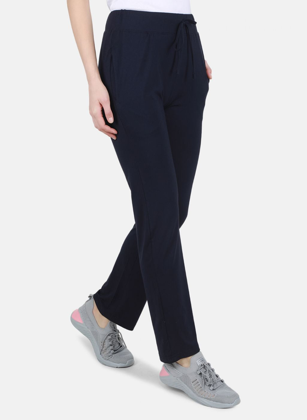 Women NAvy Blue Regular Fit Lower