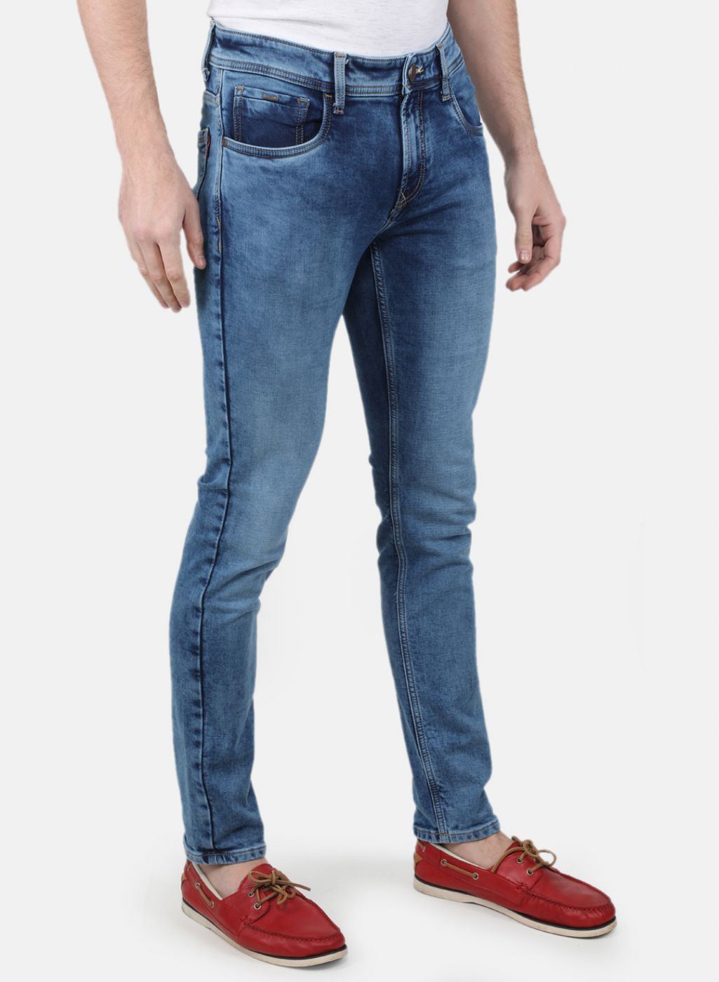 Men Blue Regular Fit Denim