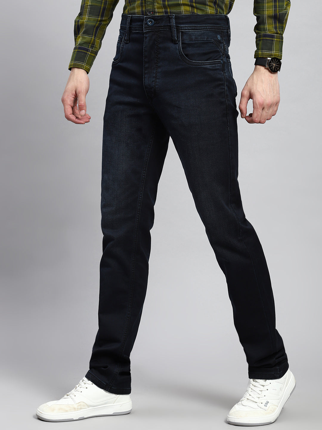 Men Blue Narrow Fit Denim