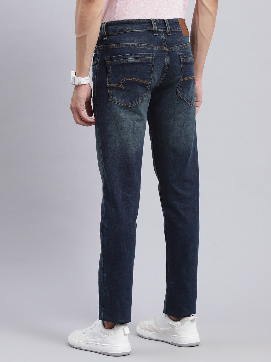 Men Blue Narrow Fit Denim