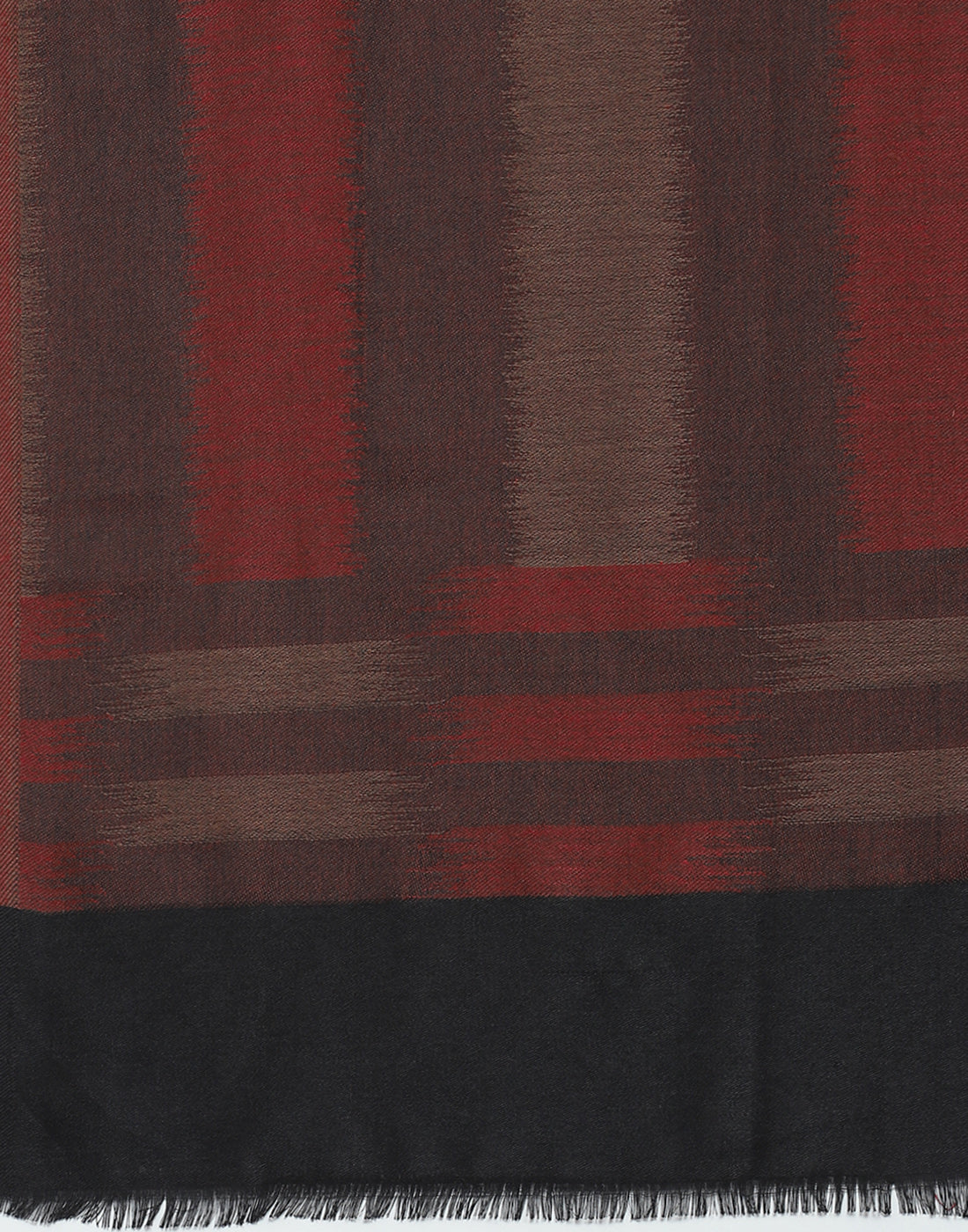 Women Brown Stripe Shawl