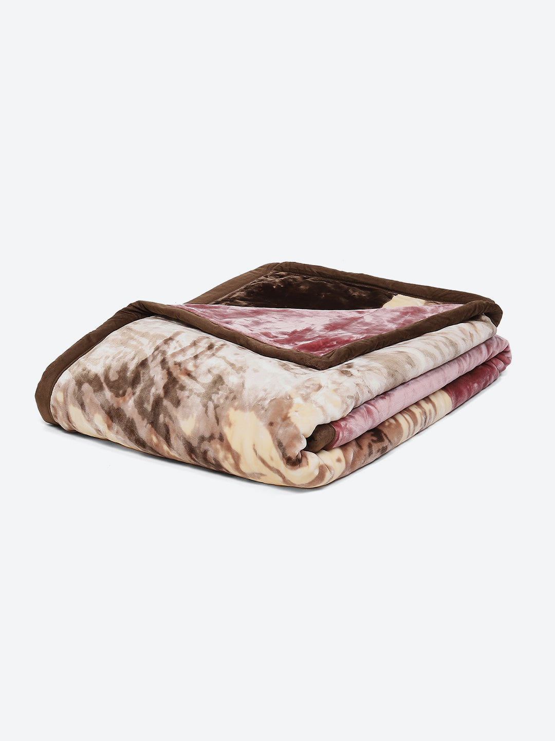 Printed Double Bed Blanket for Mild Winter -2 Ply