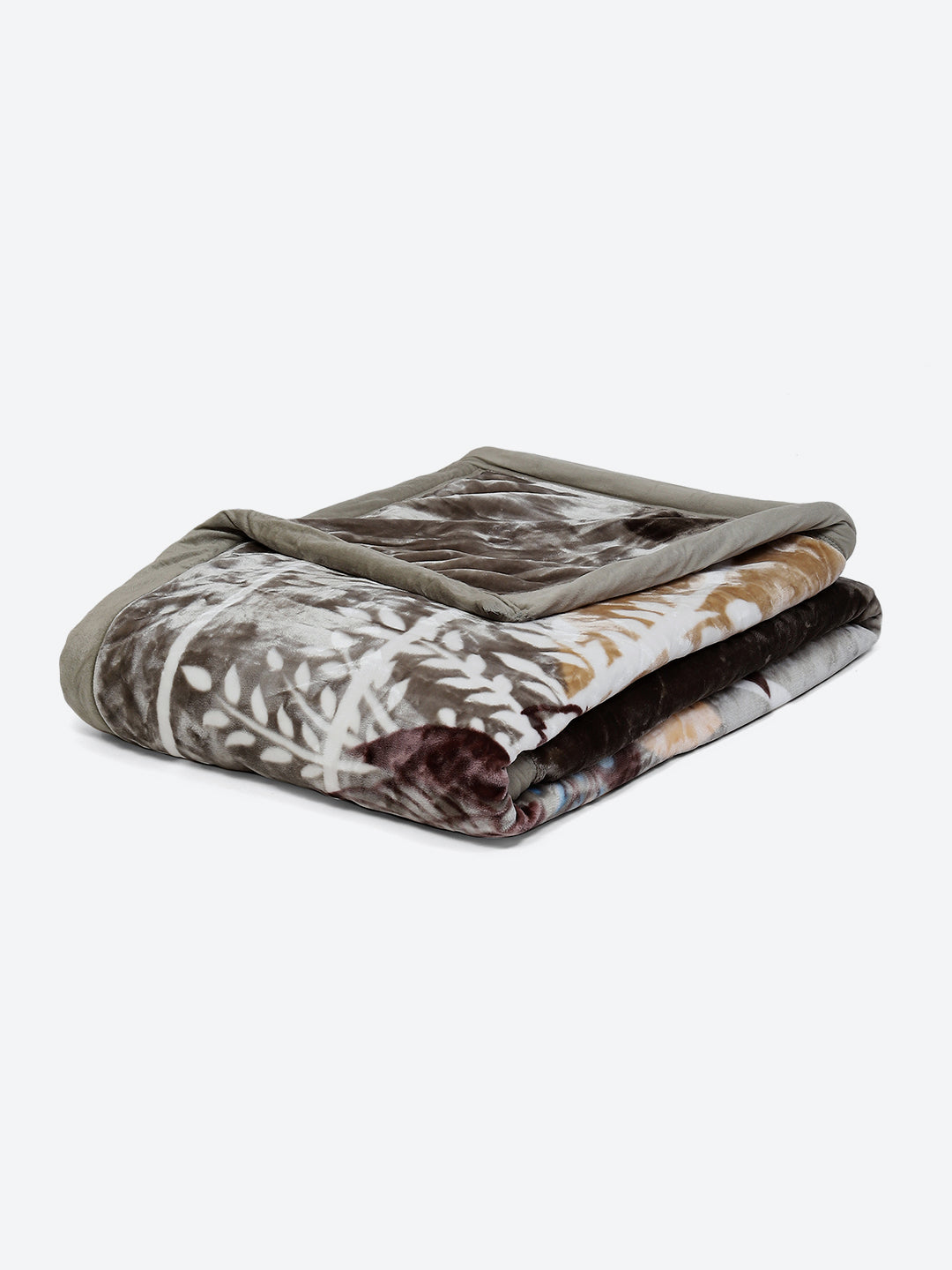 Printed Double Bed Blanket for Mild Winter -2 Ply