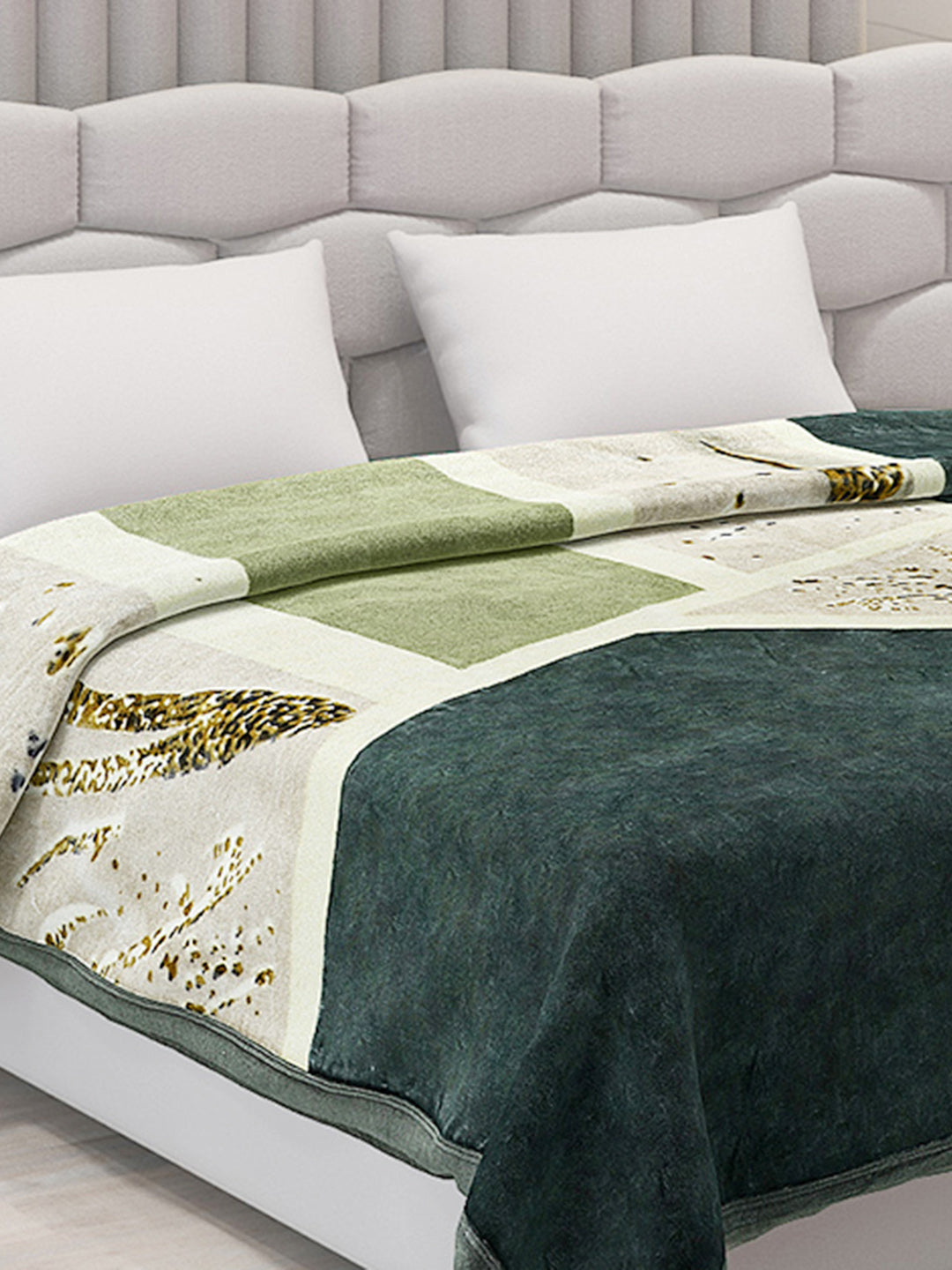 Buy Printed Double Bed Blanket for Mild Winter -2 Ply Online in