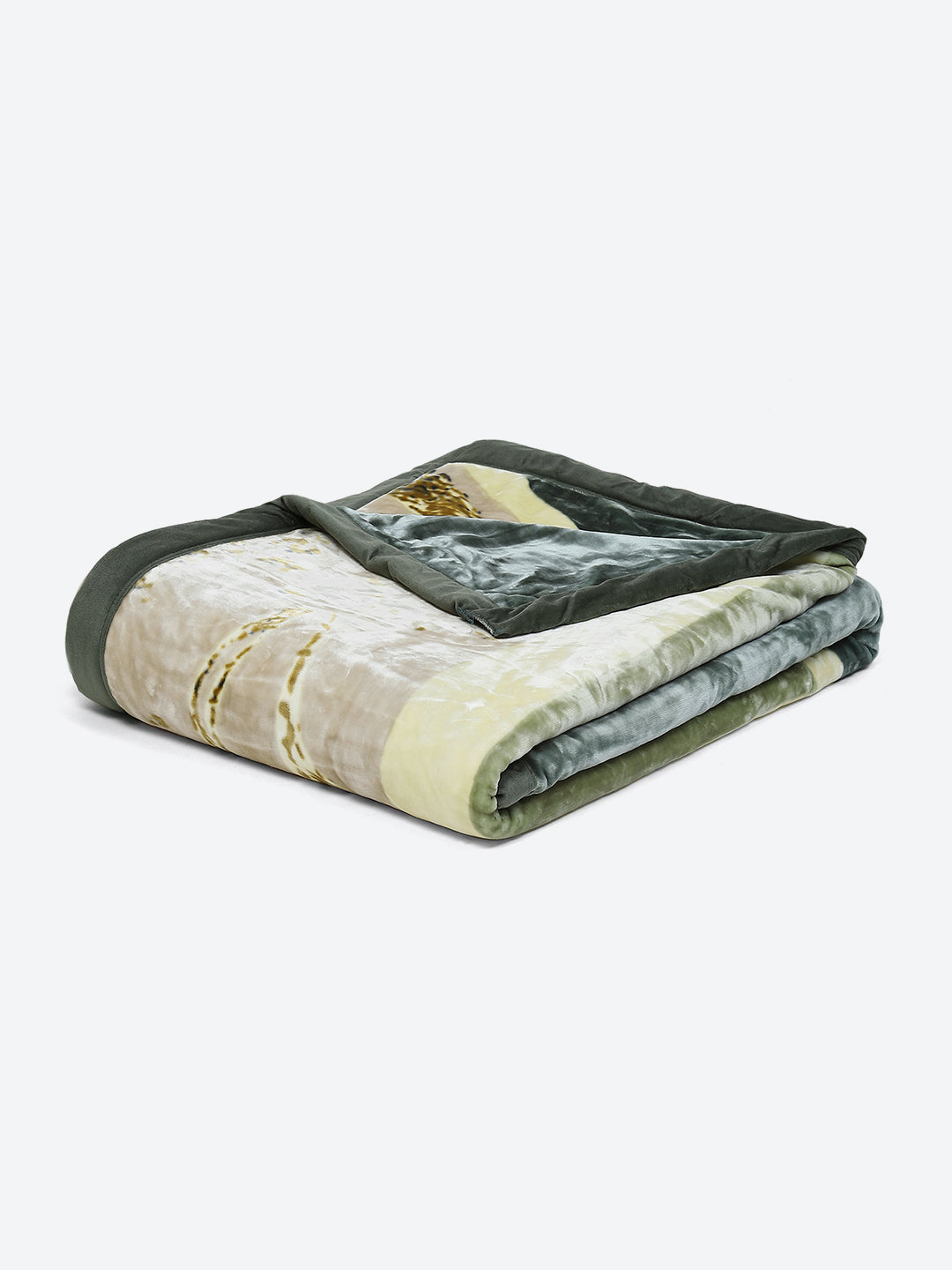 Printed Double Bed Blanket for Mild Winter -2 Ply