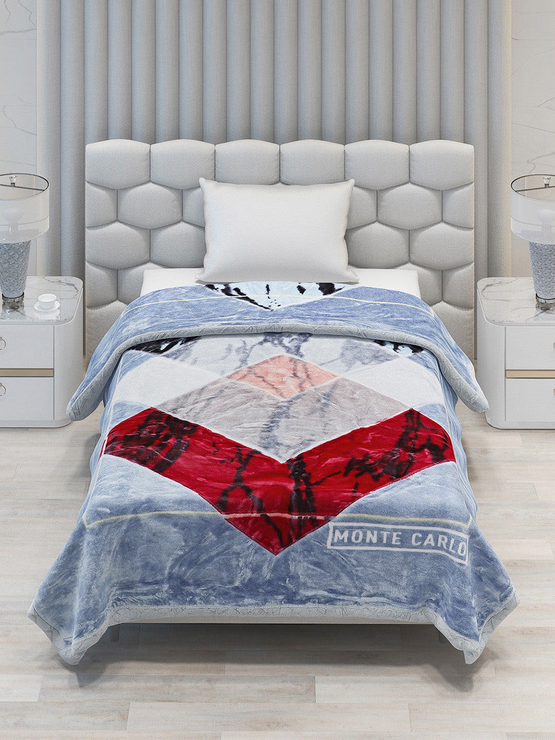 Printed Single Bed Blanket for Heavy Winter -2 Ply