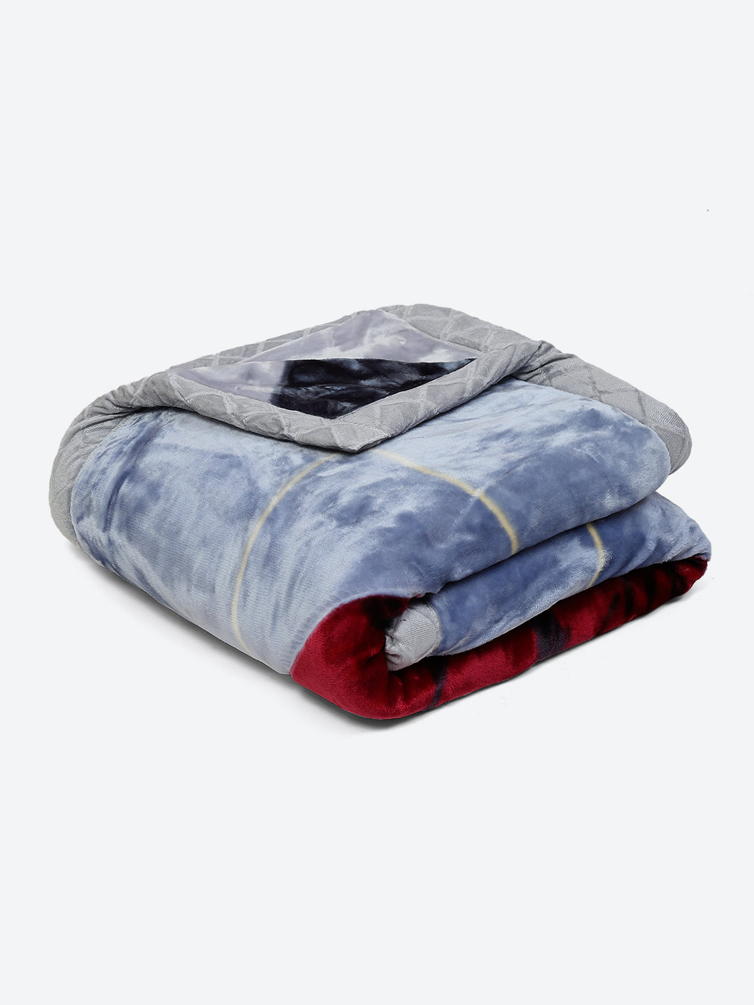 Printed Single Bed Blanket for Heavy Winter -2 Ply