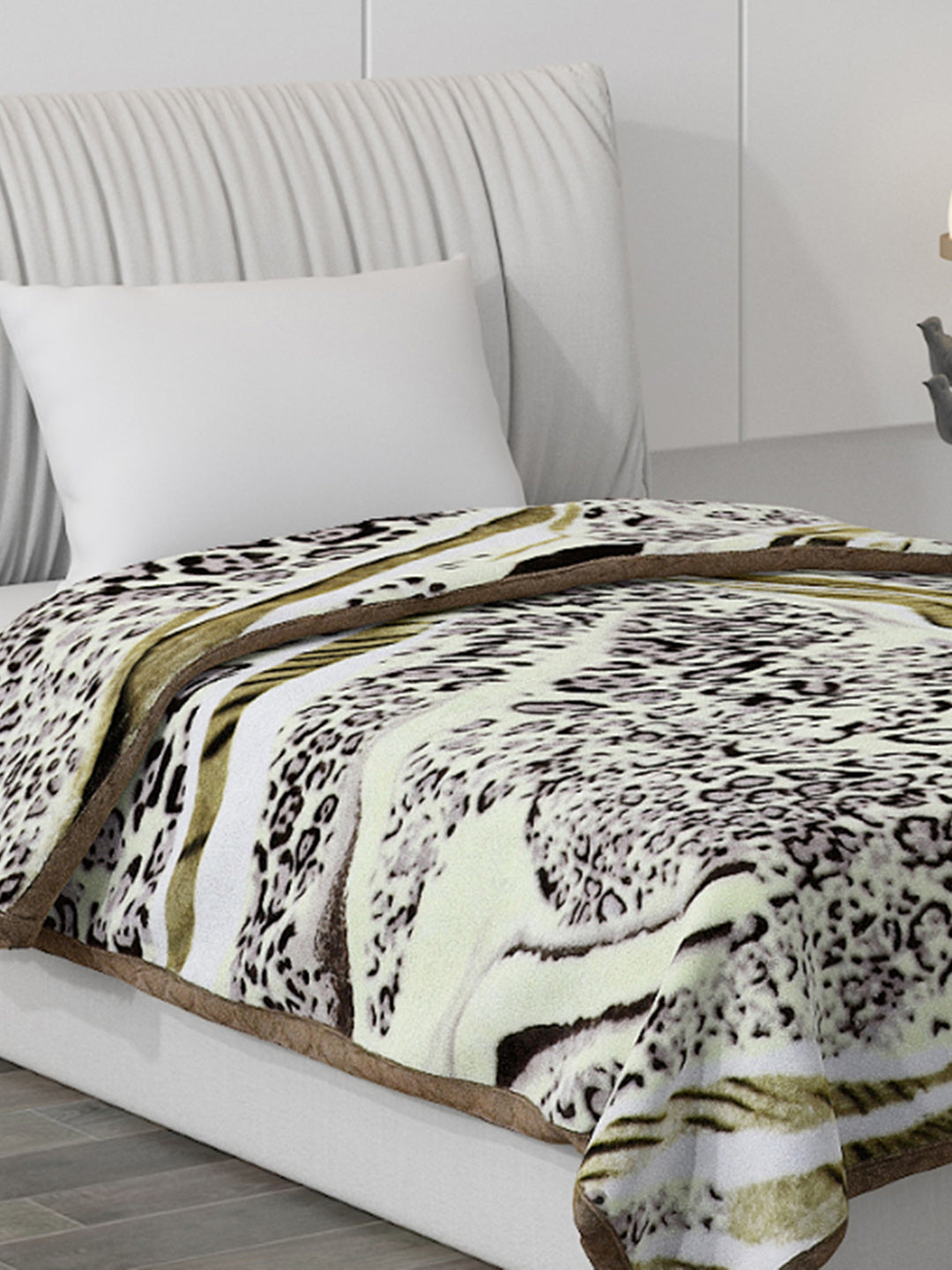 Printed Single Bed Blanket for Heavy Winter -2 Ply