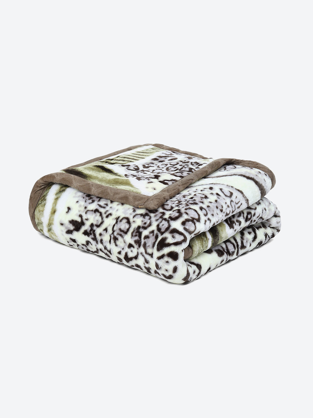 Printed Single Bed Blanket for Heavy Winter -2 Ply