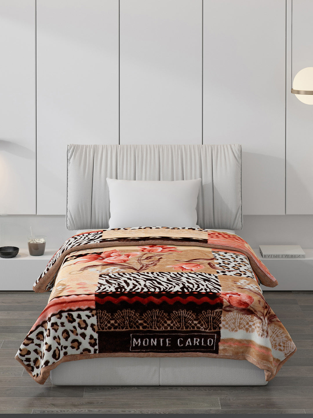 Printed Single Bed Blanket for Heavy Winter -2 Ply