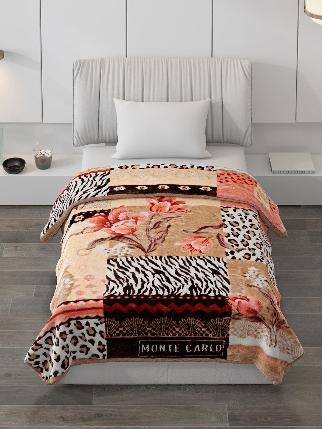 Printed Single Bed Blanket for Heavy Winter -2 Ply